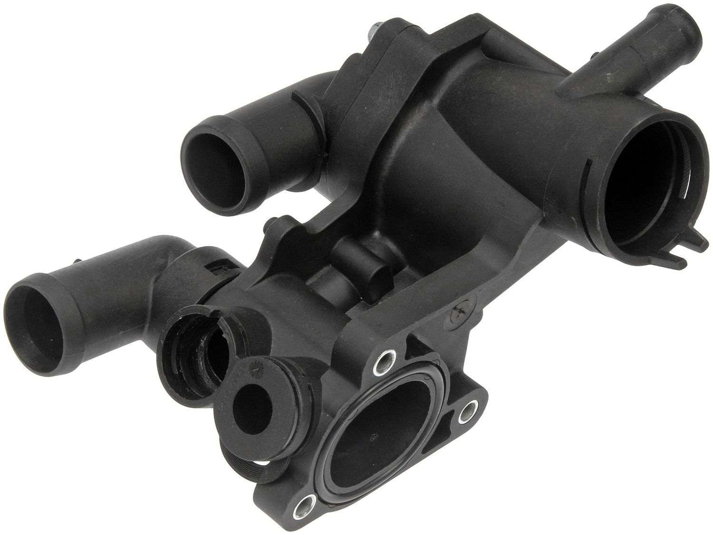 Angle View of Engine Coolant Thermostat Housing Assembly DORMAN 902-957