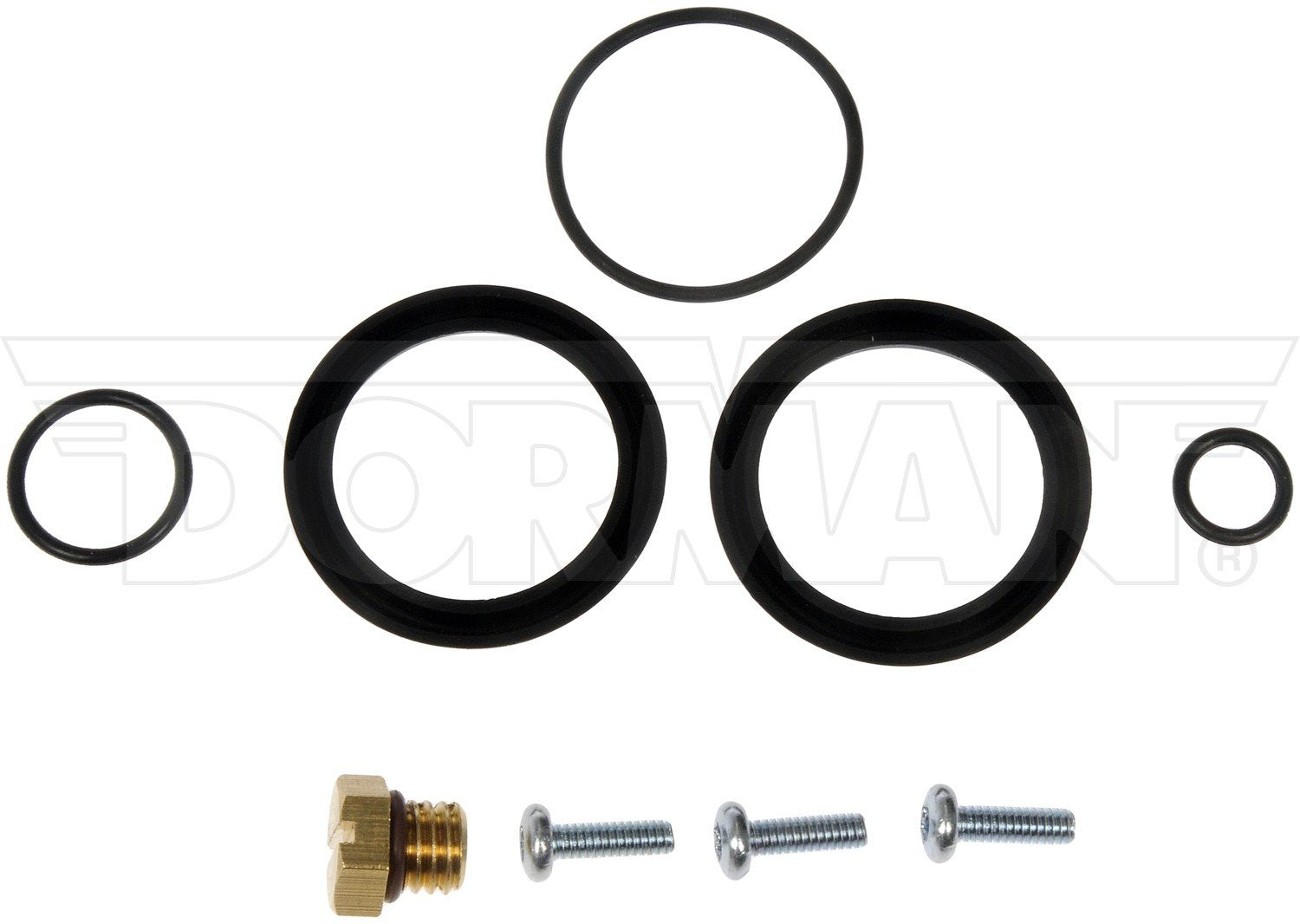 Front View of Fuel Filter Primer Housing Seal Kit DORMAN 904-124HP