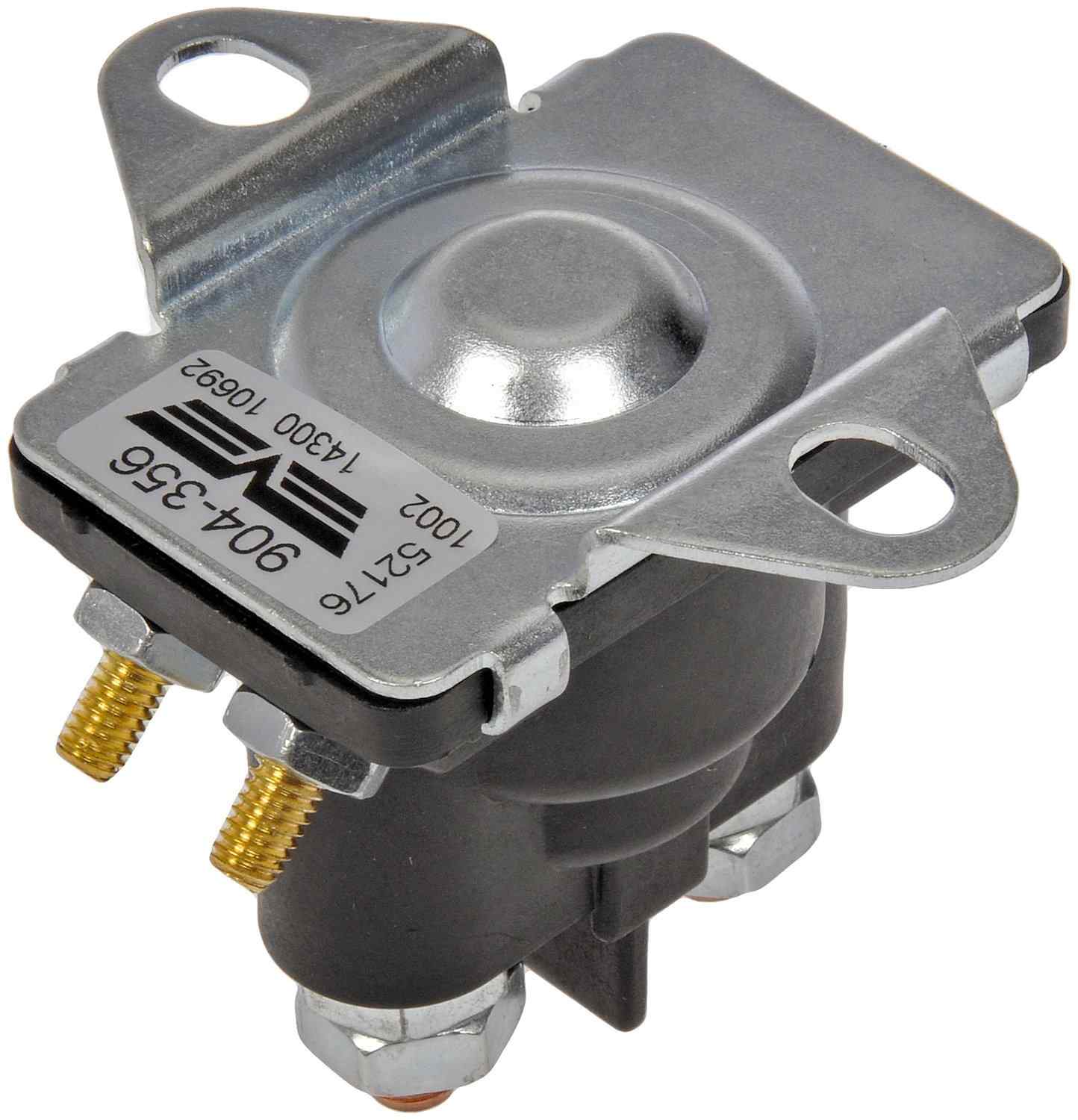 Angle View of Engine Air Intake Heater Relay DORMAN 904-356