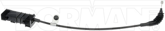 Top View of Left Hood Release Cable DORMAN 912-403