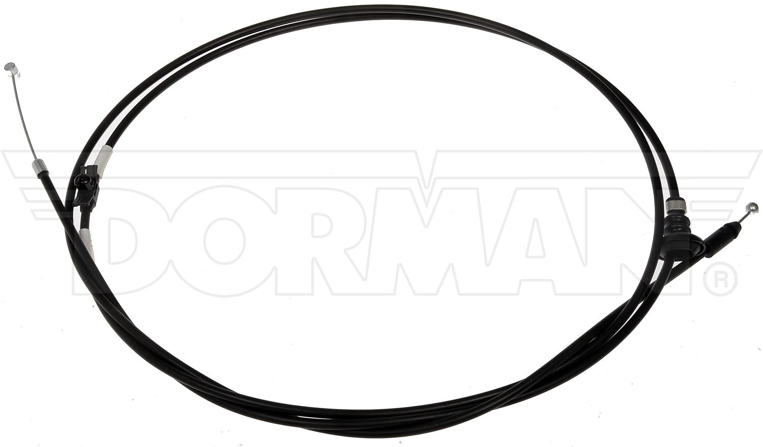 Top View of Hood Release Cable DORMAN 912-411