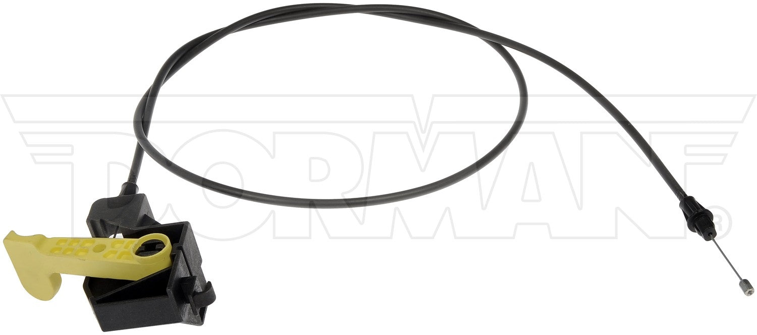 Angle View of Front Hood Release Cable DORMAN 912-421