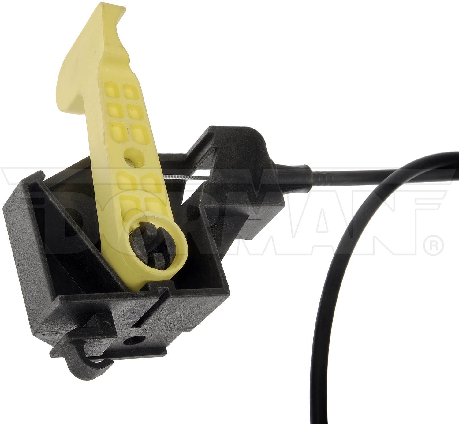 Left View of Front Hood Release Cable DORMAN 912-421