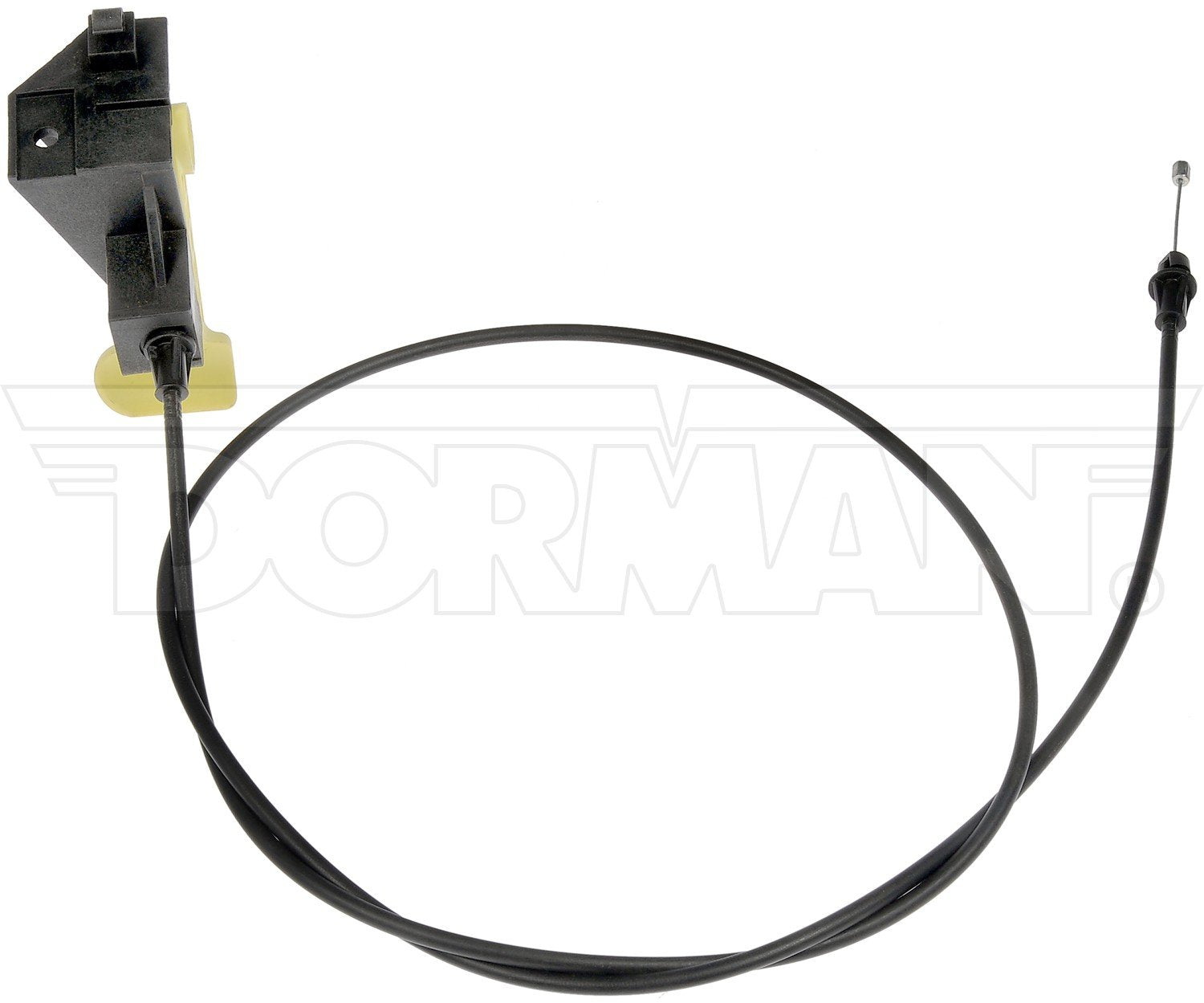 Top View of Front Hood Release Cable DORMAN 912-421