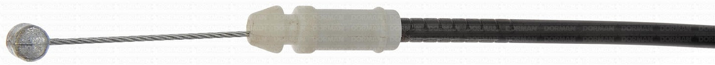 Left View of Hood Release Cable DORMAN 912-431