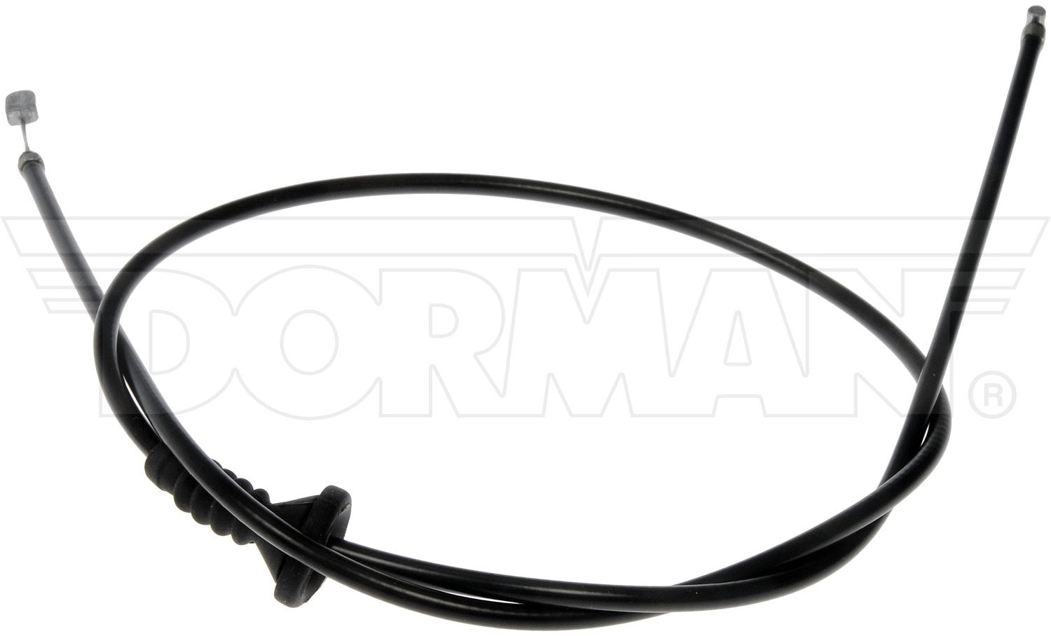 Top View of Rear Hood Release Cable DORMAN 912-470