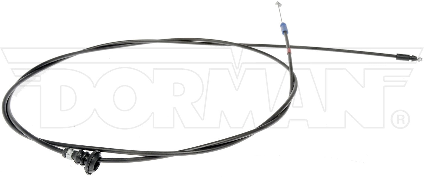 Top View of Hood Release Cable DORMAN 912-473