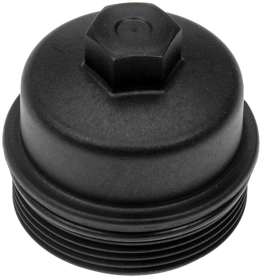 Angle View of Engine Oil Filter Cover DORMAN 917-051