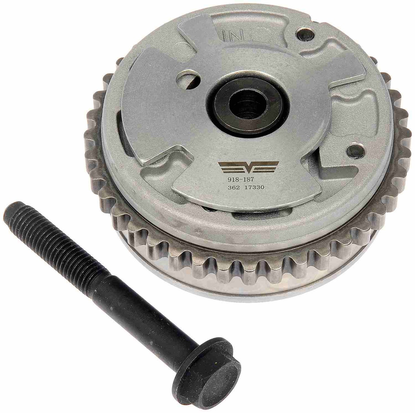 Angle View of Left Engine Variable Valve Timing (VVT) Sprocket DORMAN 918-187