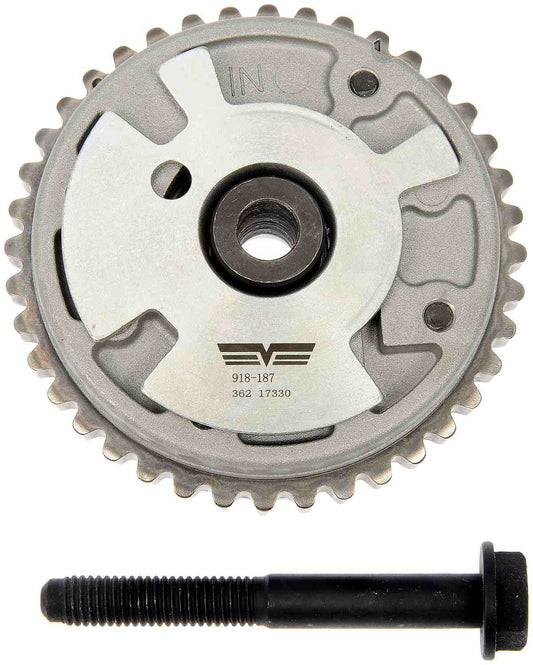 Top View of Left Engine Variable Valve Timing (VVT) Sprocket DORMAN 918-187