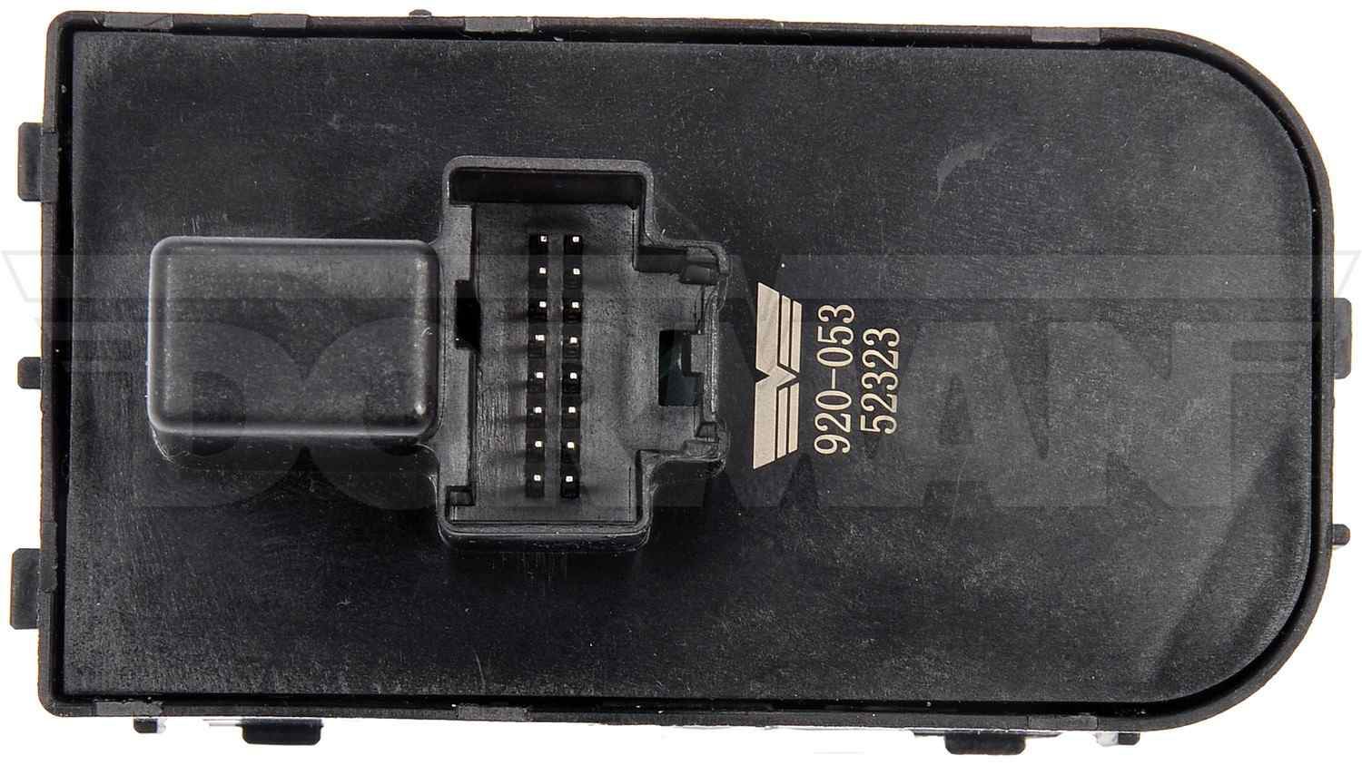 Back View of Headlight Switch DORMAN 920-053