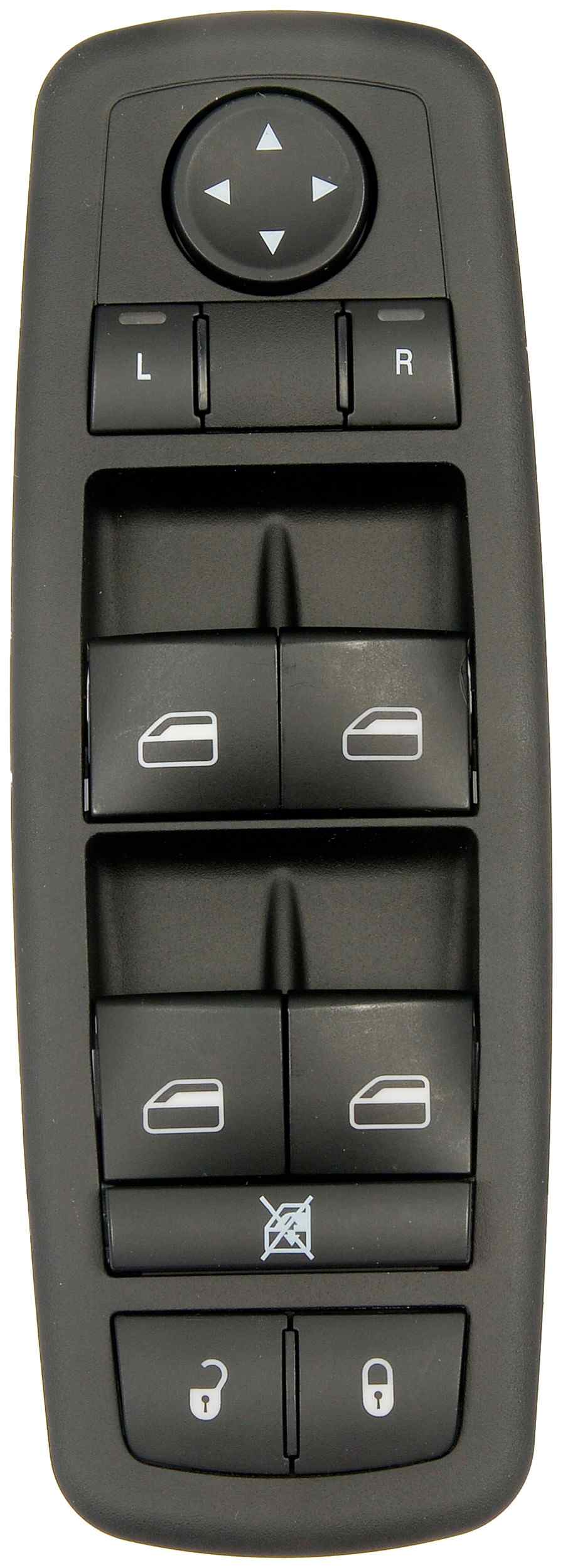 Front View of Front Left Door Window Switch DORMAN 920-401