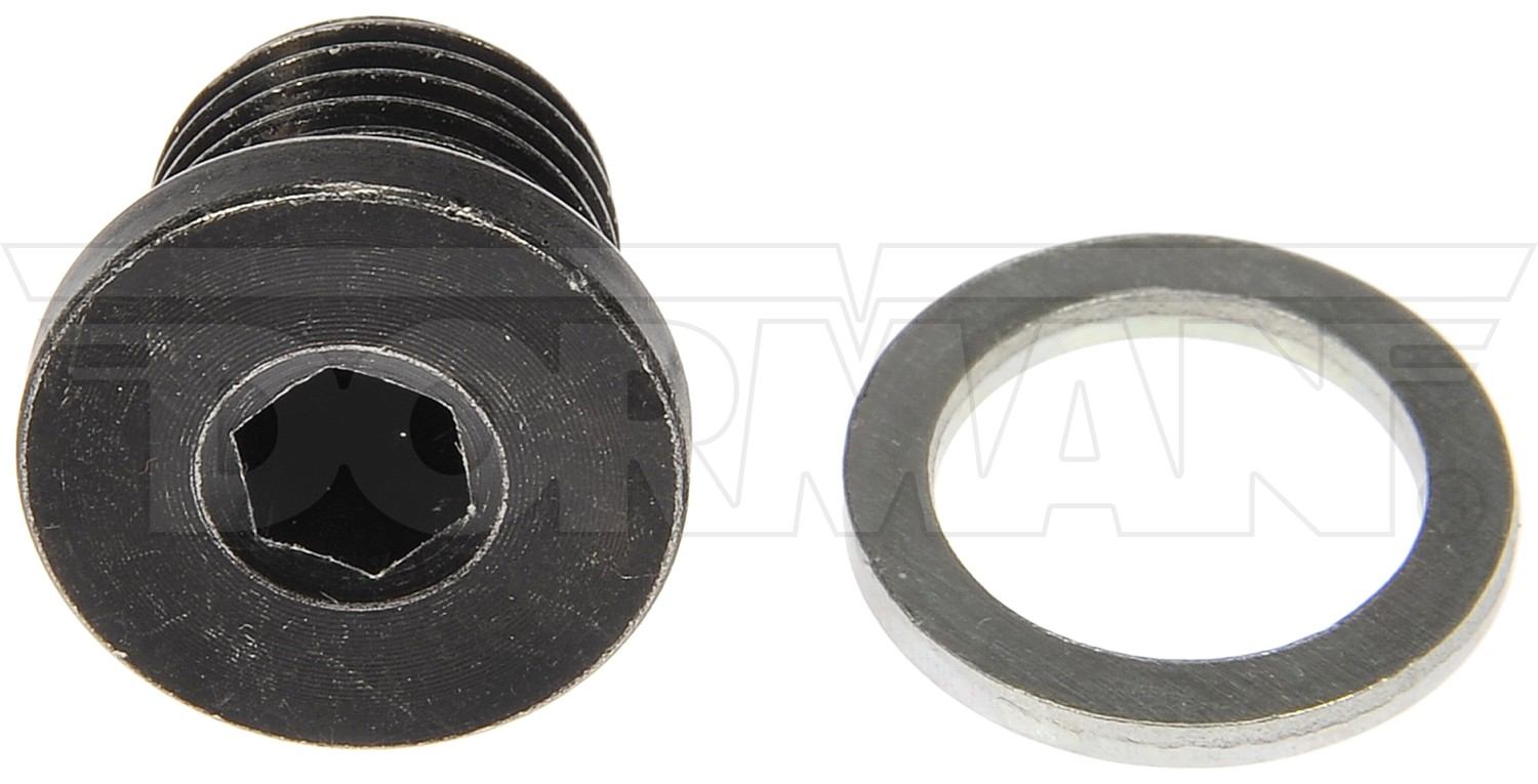 Front View of Engine Oil Drain Plug DORMAN 921-131