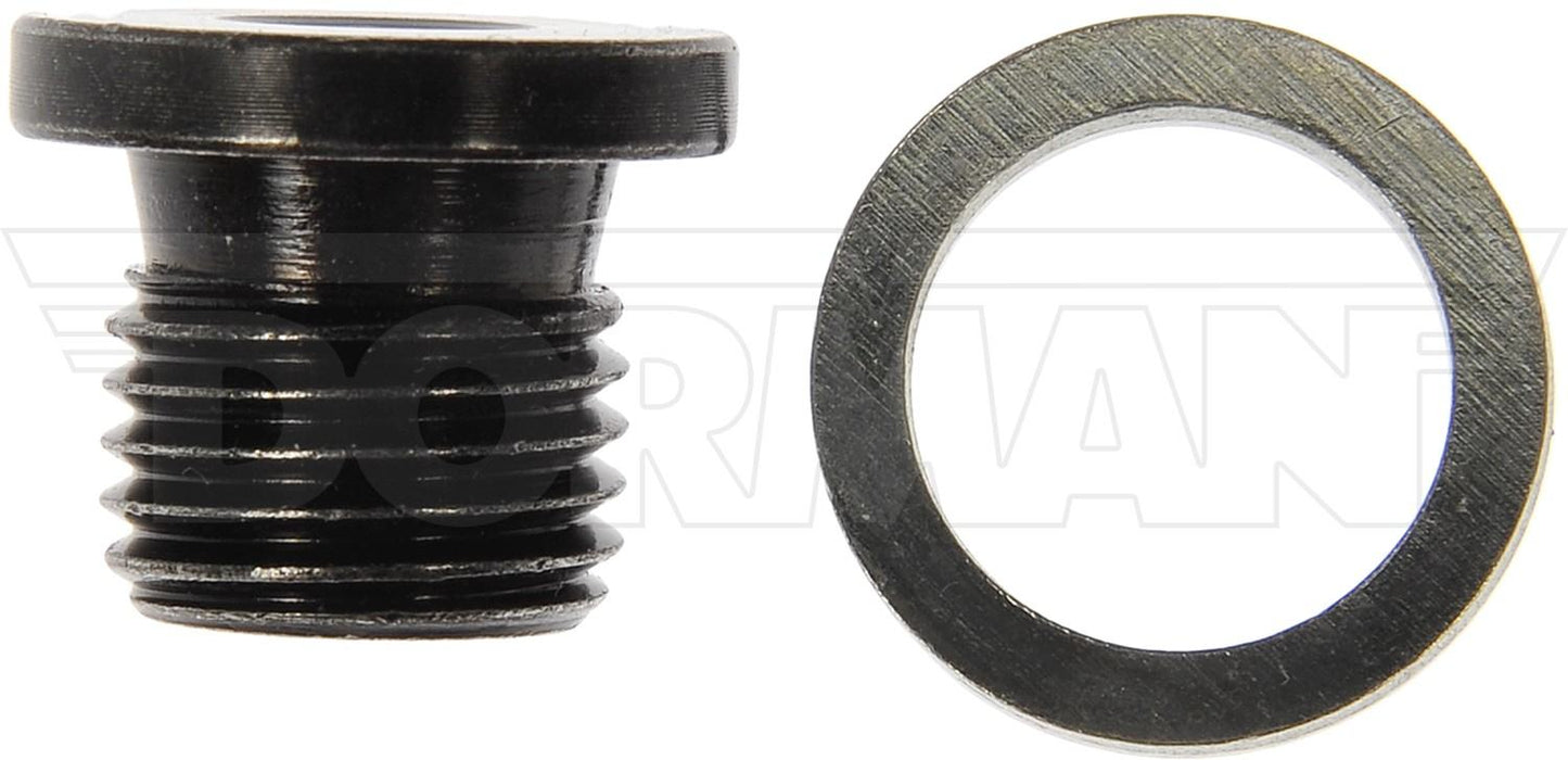 Top View of Engine Oil Drain Plug DORMAN 921-131