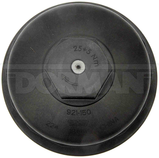 Top View of Engine Oil Filter Cover DORMAN 921-150