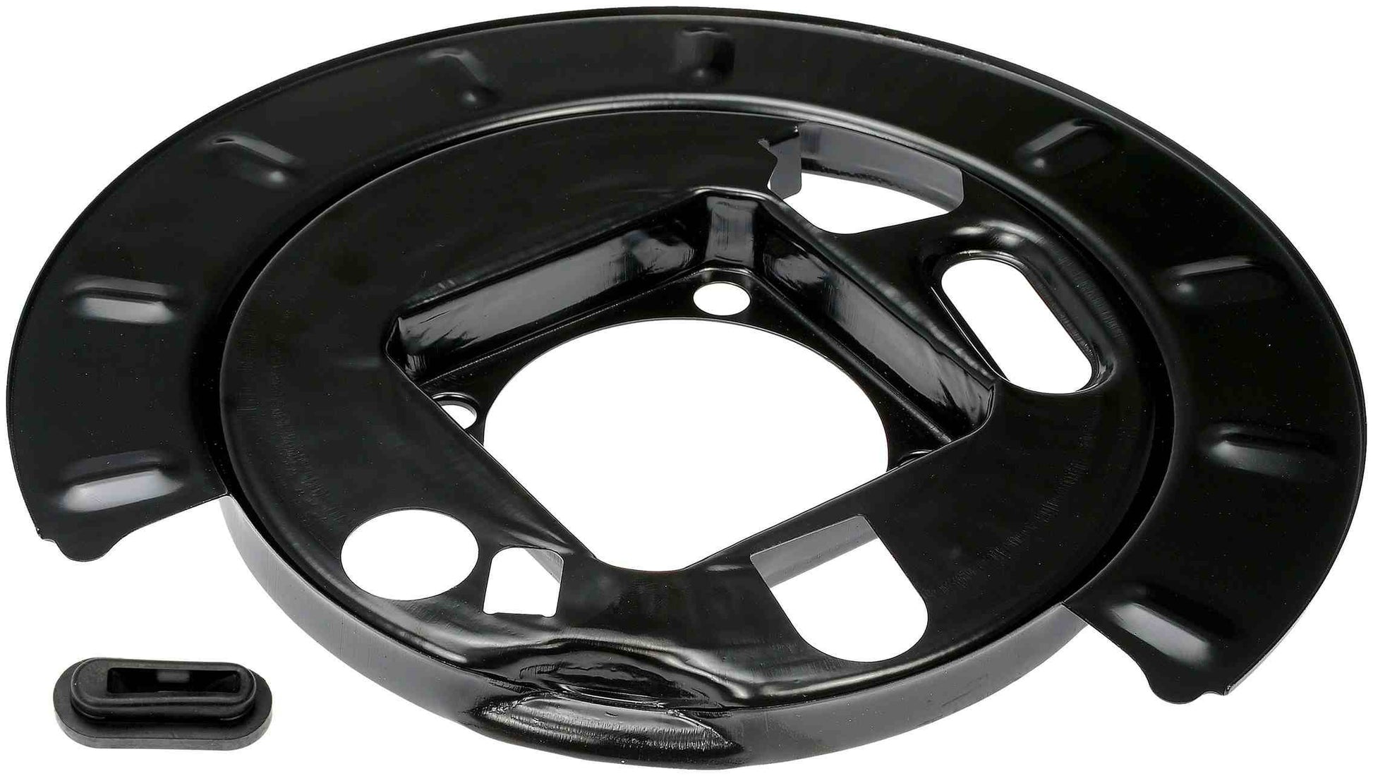 Angle View of Rear Brake Backing Plate DORMAN 924-002