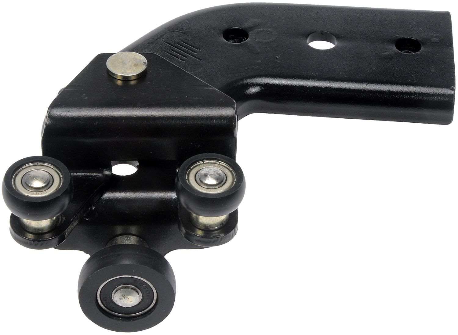 Front View of Right Sliding Door Roller Bracket DORMAN 924-143