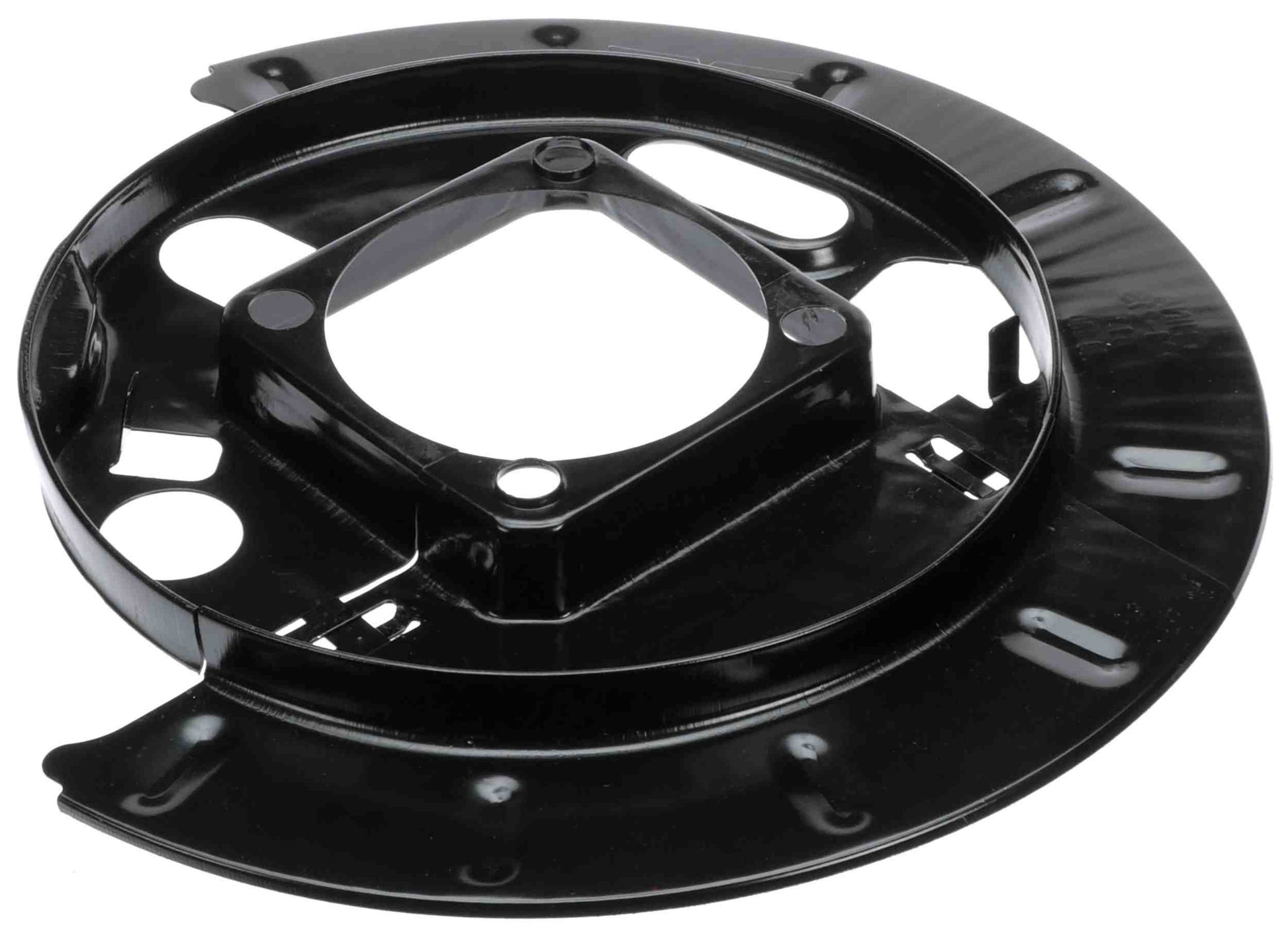 Bottom View of Rear Brake Backing Plate DORMAN 924-213