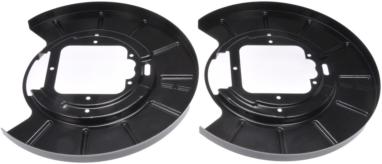 Back View of Rear Brake Backing Plate DORMAN 924-219