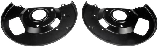 Back View of Front Brake Dust Shield DORMAN 924-229