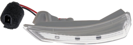 Top View of Right Door Mirror Turn Signal Light DORMAN 924-297