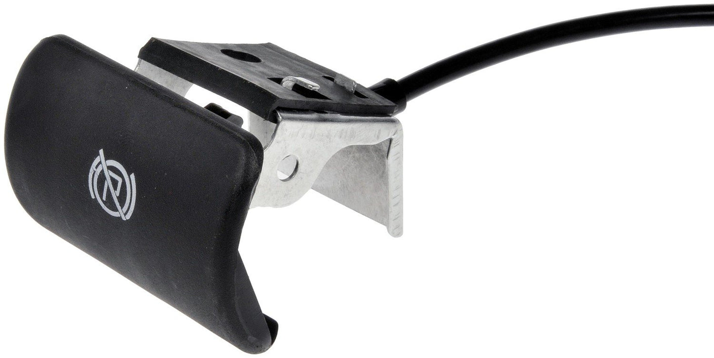 Side View of Parking Brake Pedal Release Handle DORMAN 924-305