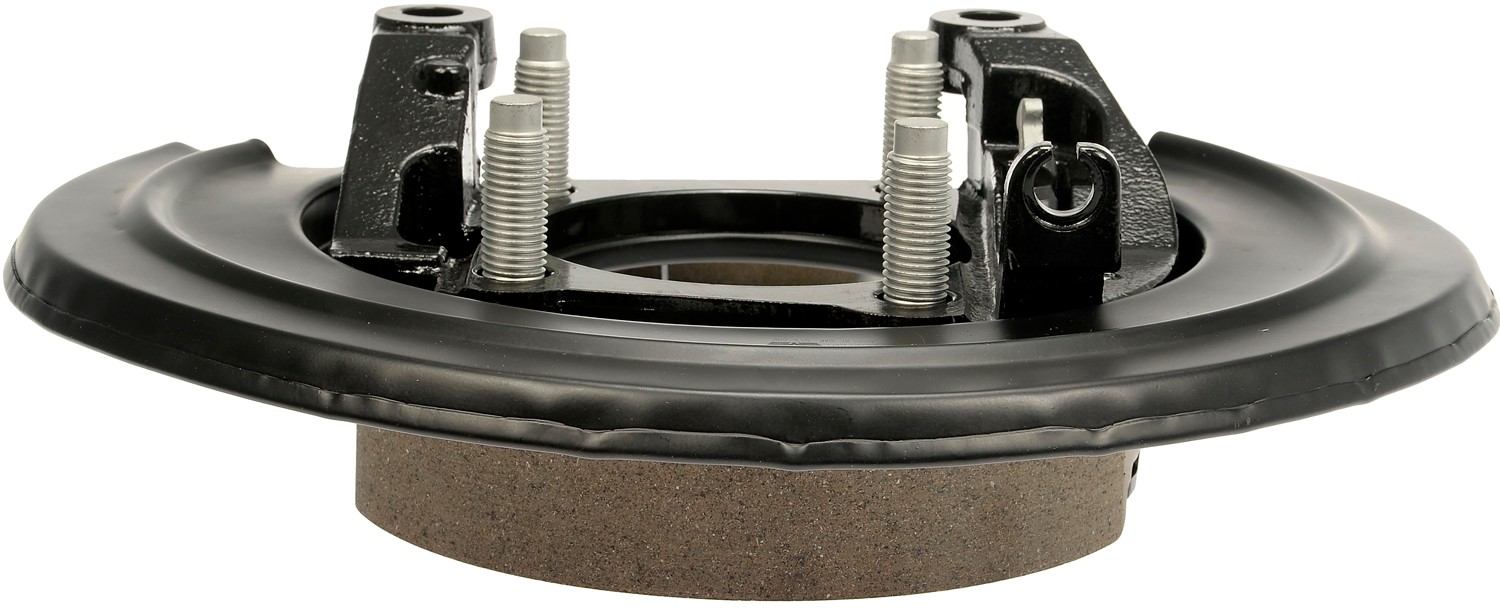 Bottom View of Rear Left Brake Backing Plate DORMAN 926-273