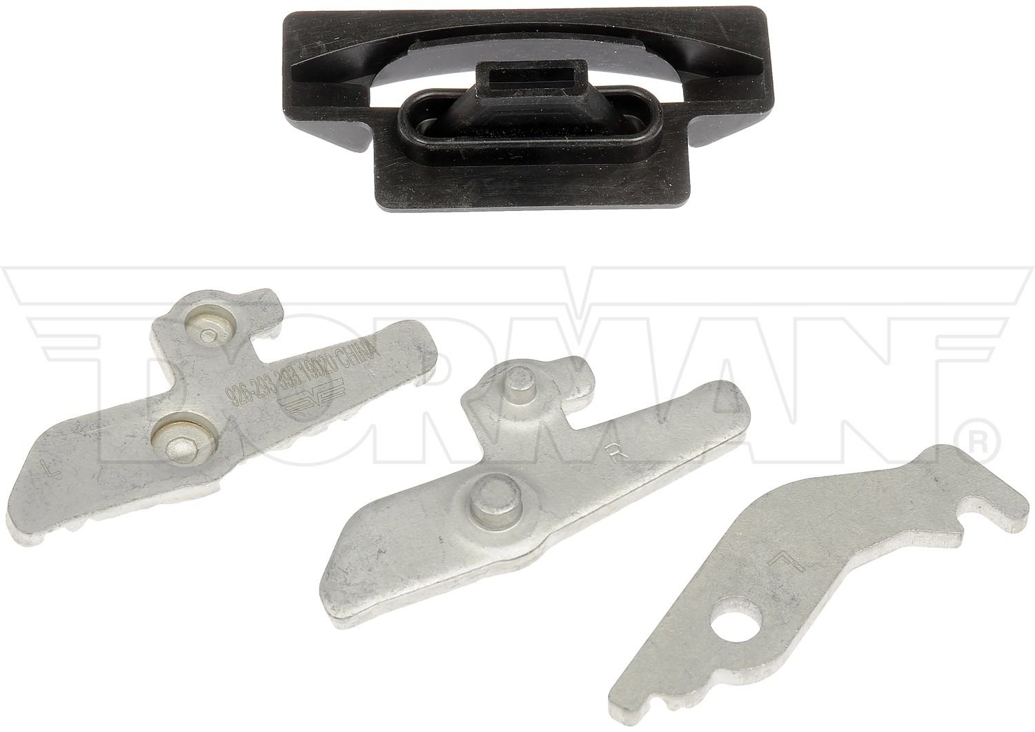 Angle View of Left Parking Brake Lever Kit DORMAN 926-293