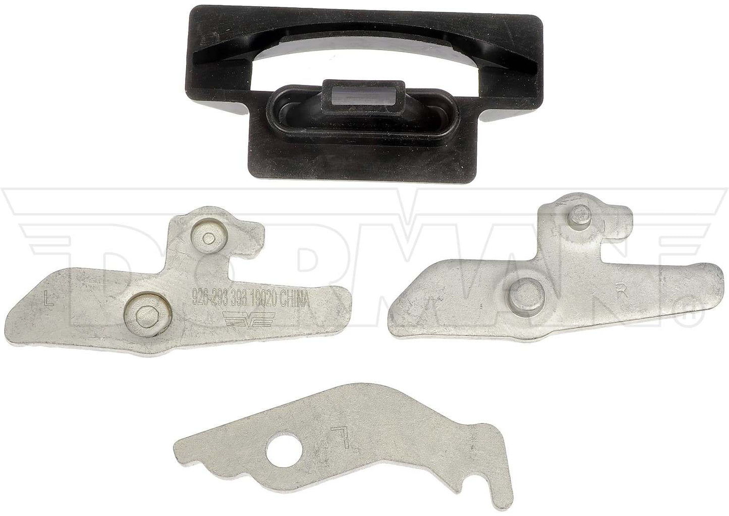 Top View of Left Parking Brake Lever Kit DORMAN 926-293