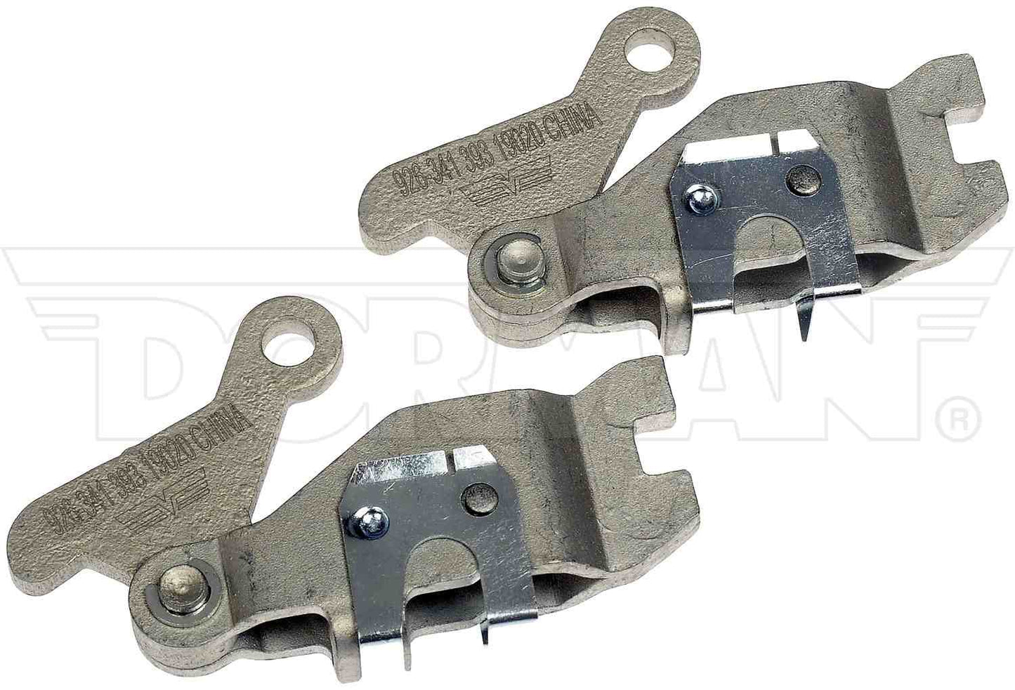 Angle View of Left Parking Brake Lever Kit DORMAN 926-341