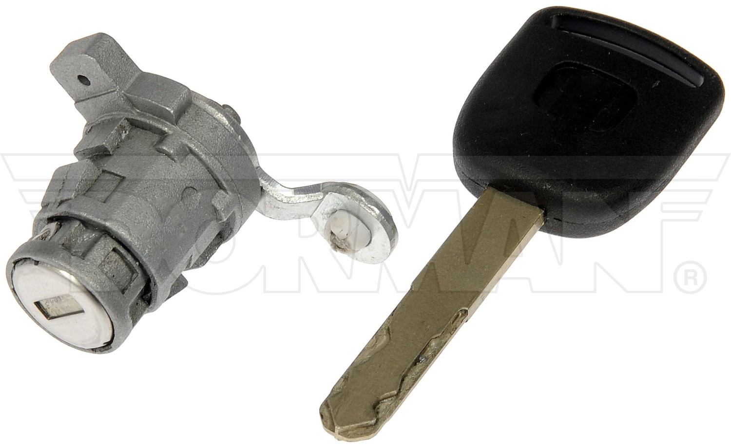 Angle View of Front Left Door Lock Cylinder DORMAN 926-991