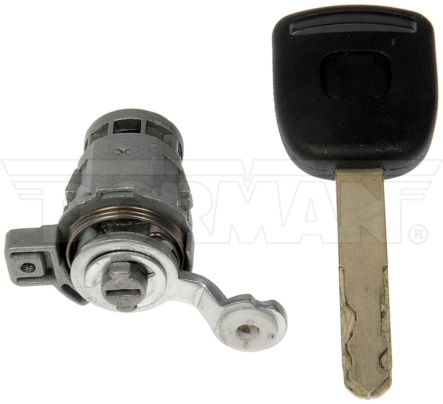 Back View of Front Left Door Lock Cylinder DORMAN 926-991