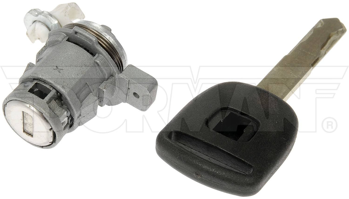 Angle View of Front Left Door Lock Cylinder DORMAN 926-992