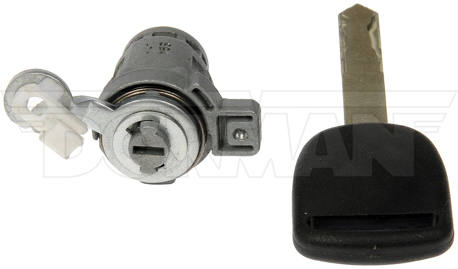 Back View of Front Left Door Lock Cylinder DORMAN 926-992