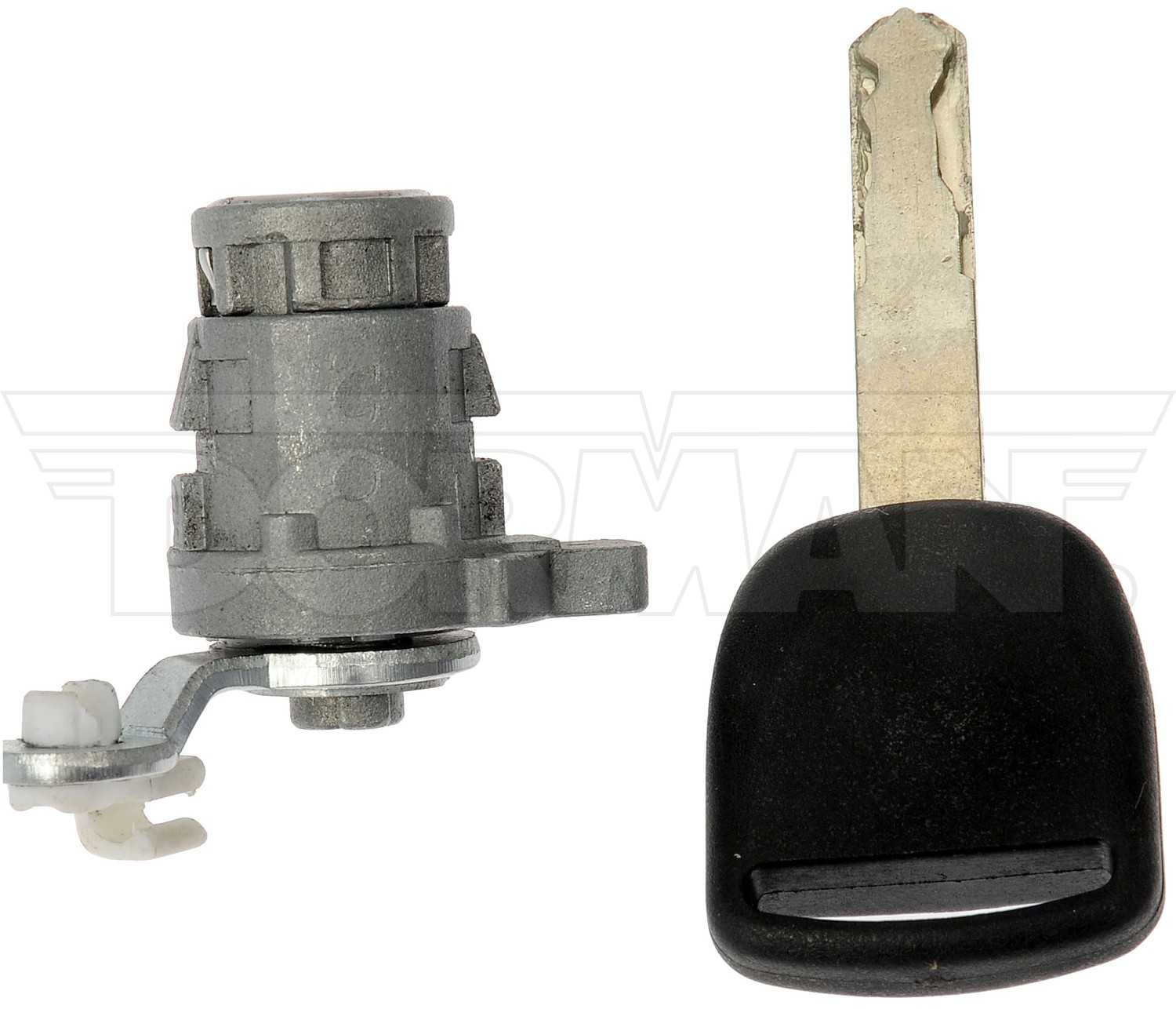 Top View of Front Left Door Lock Cylinder DORMAN 926-992