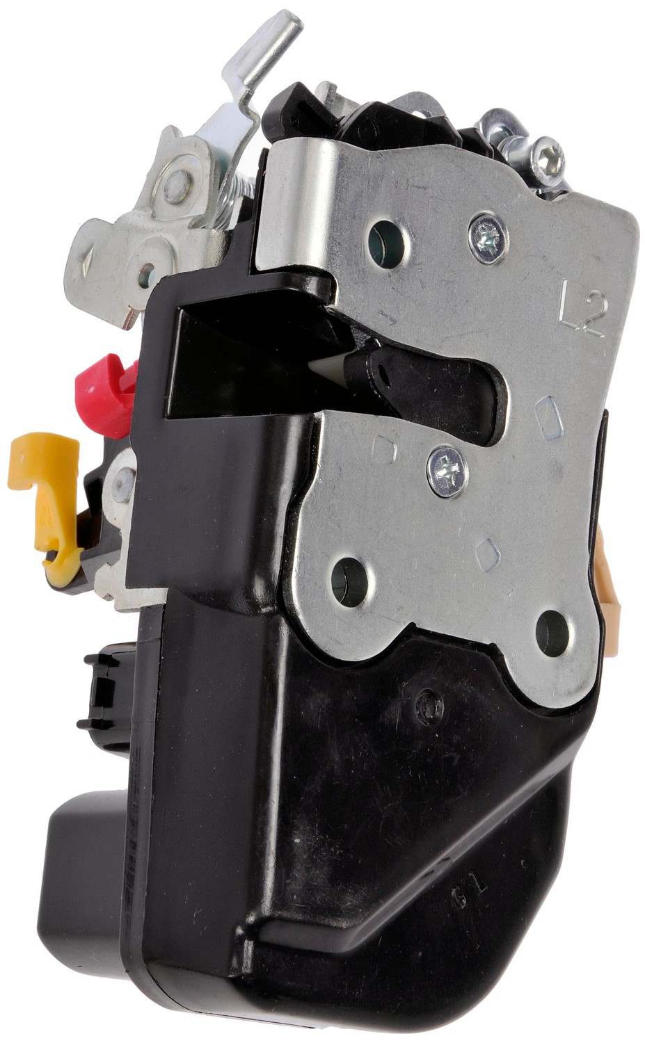 Angle View of Front Left Door Lock Actuator Motor DORMAN 931-012