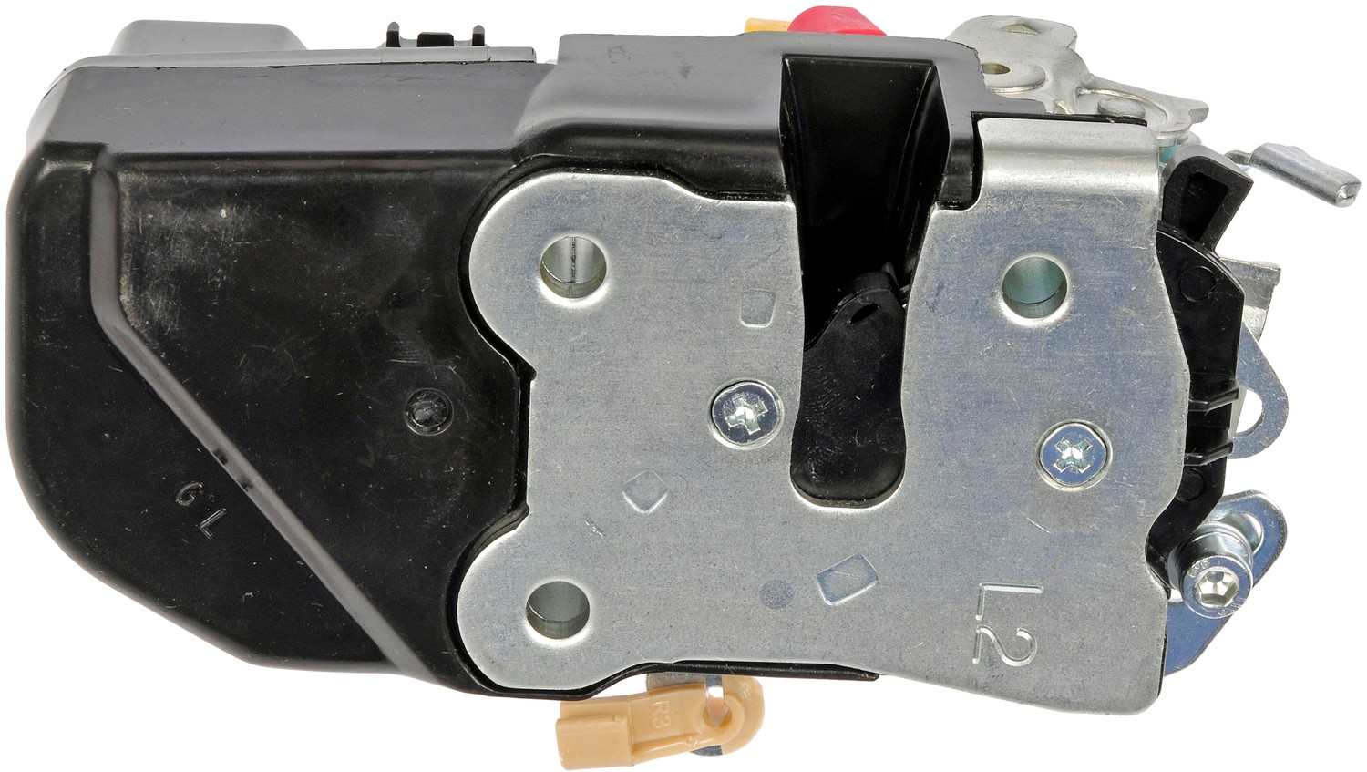 Back View of Front Left Door Lock Actuator Motor DORMAN 931-012