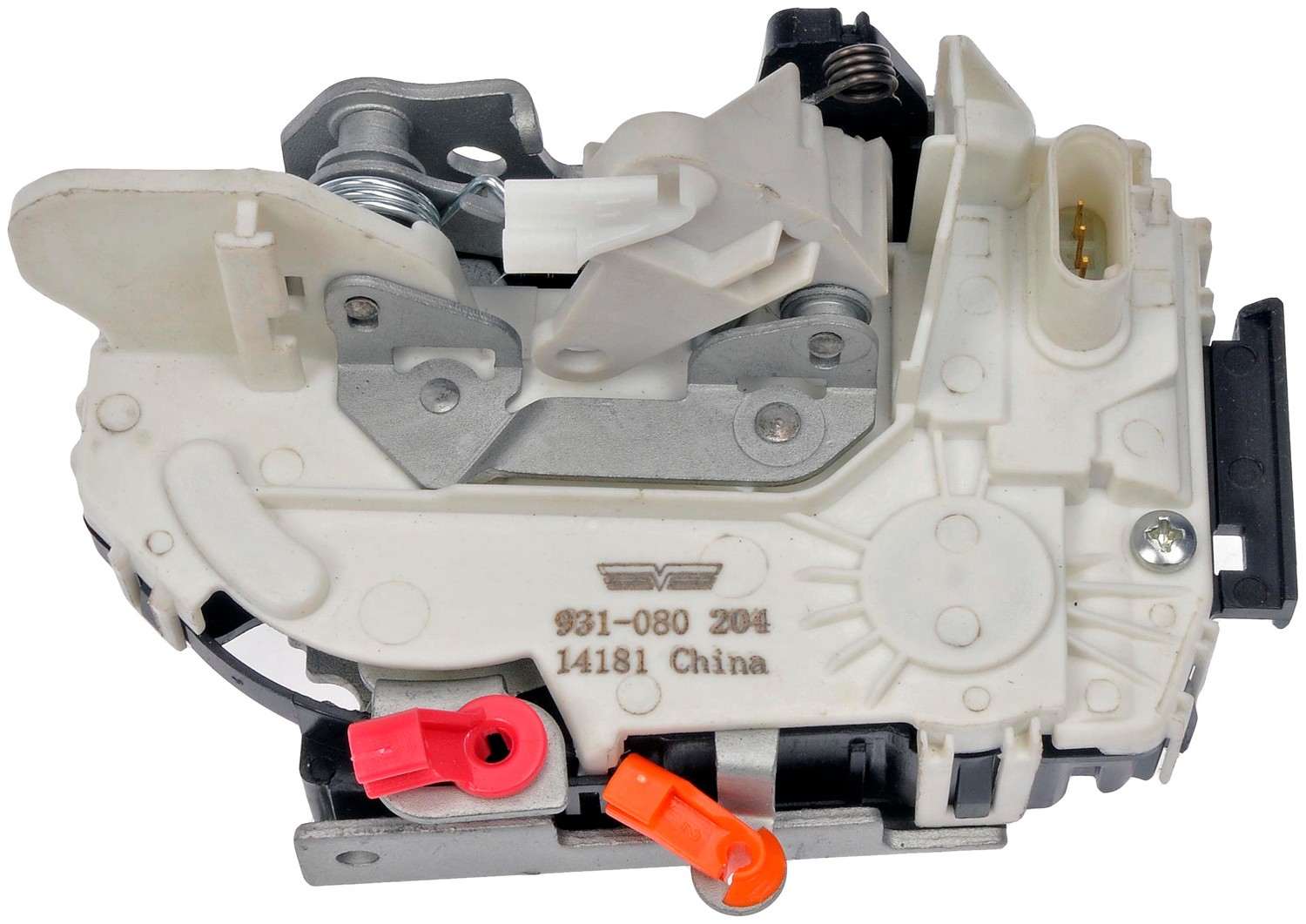 Front View of Front Left Door Lock Actuator Motor DORMAN 931-080