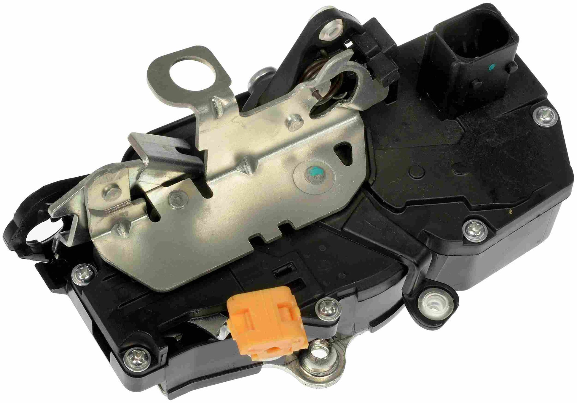 Angle View of Front Left Door Lock Actuator Motor DORMAN 931-300