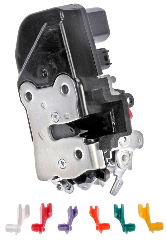 Angle View of Front Left Door Lock Actuator Motor DORMAN 931-636