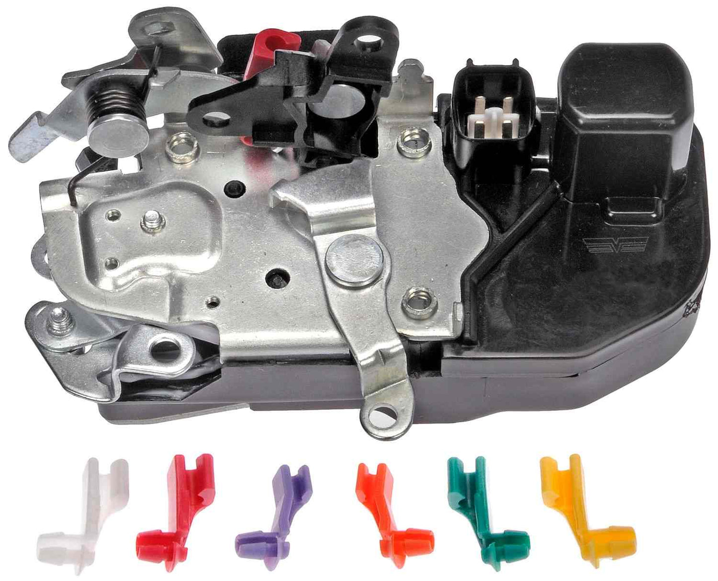 Front View of Front Left Door Lock Actuator Motor DORMAN 931-636