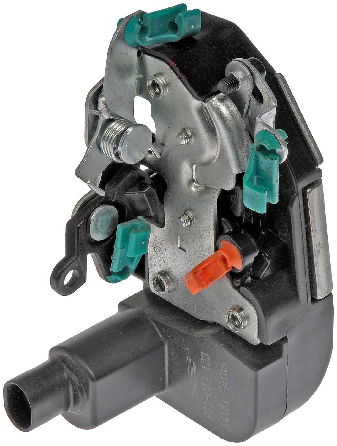 Angle View of Front Left Door Lock Actuator Motor DORMAN 931-664