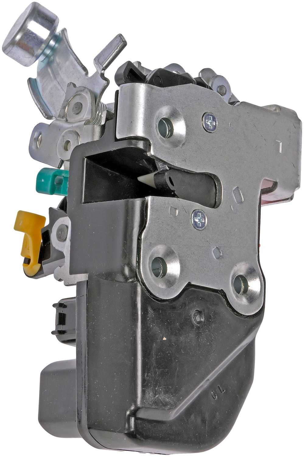 Angle View of Front Left Door Lock Actuator Motor DORMAN 931-686