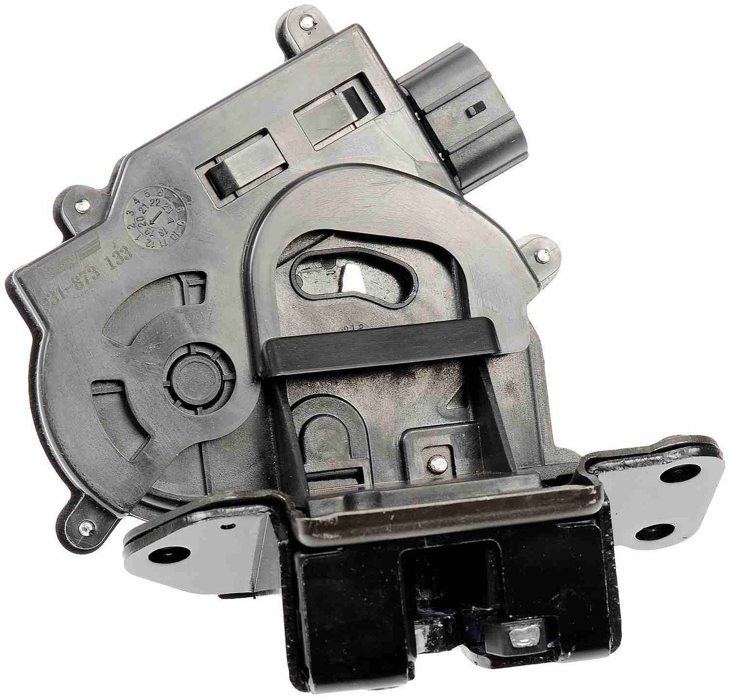 Top View of Liftgate Lock Actuator DORMAN 931-873