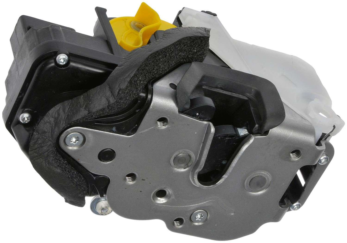 Angle View of Front Left Door Lock Actuator Motor DORMAN 931-910