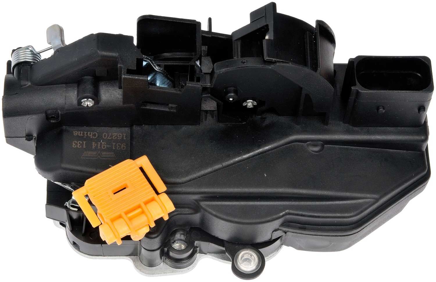 Back View of Front Left Door Lock Actuator Motor DORMAN 931-914