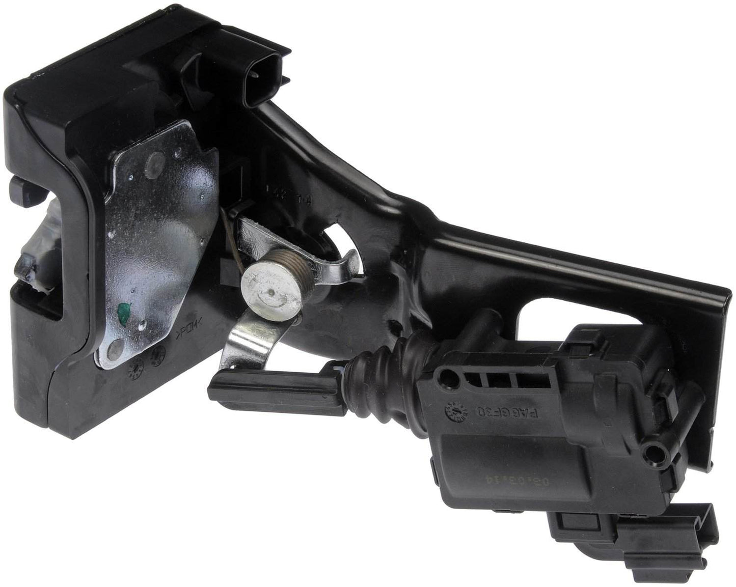 Angle View of Tailgate Lock Actuator Motor DORMAN 937-663