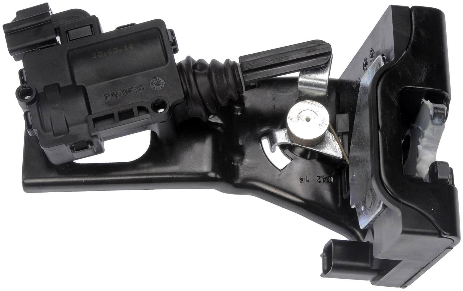 Front View of Tailgate Lock Actuator Motor DORMAN 937-663