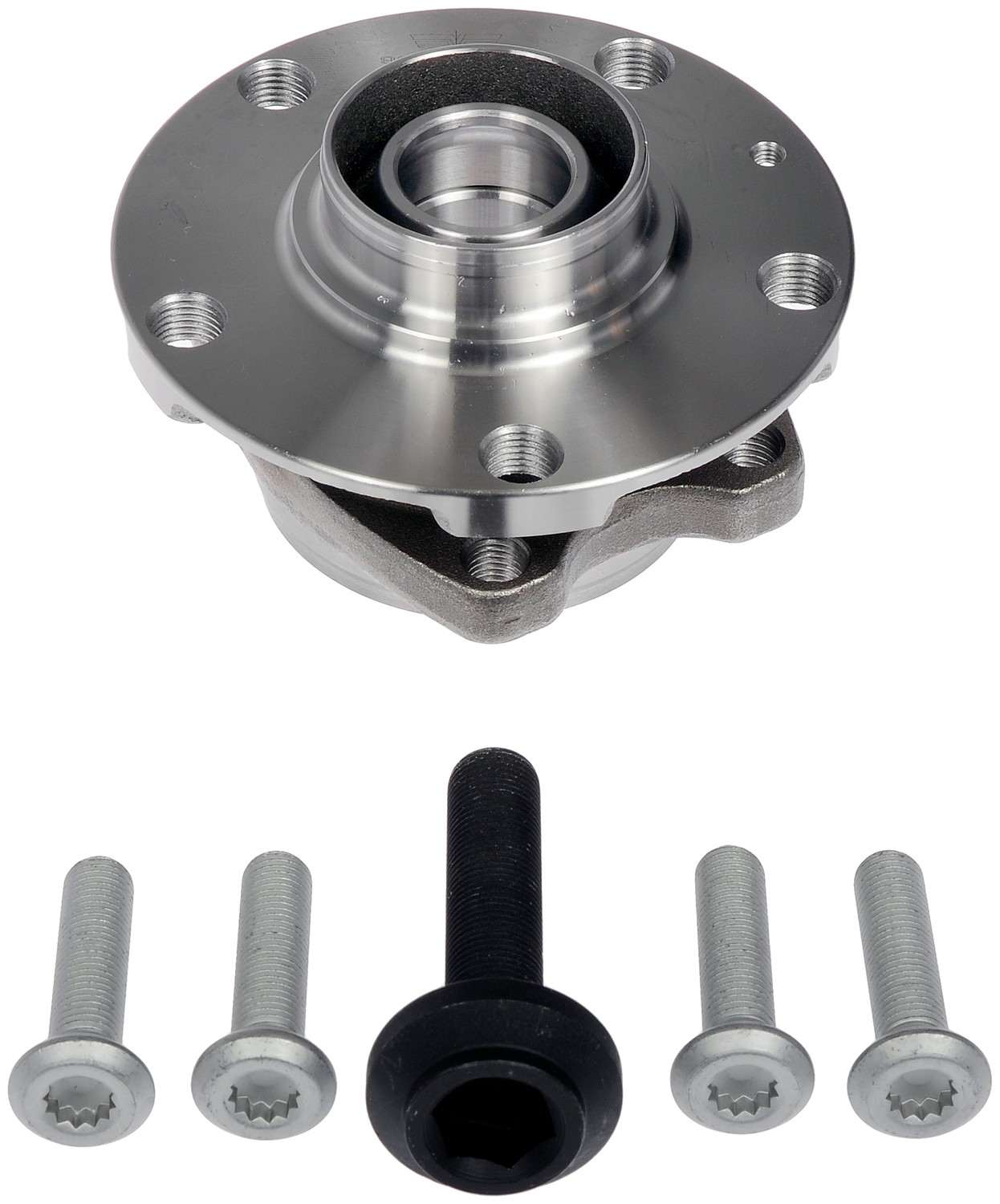 Angle View of Front Wheel Bearing and Hub Assembly DORMAN 950-007