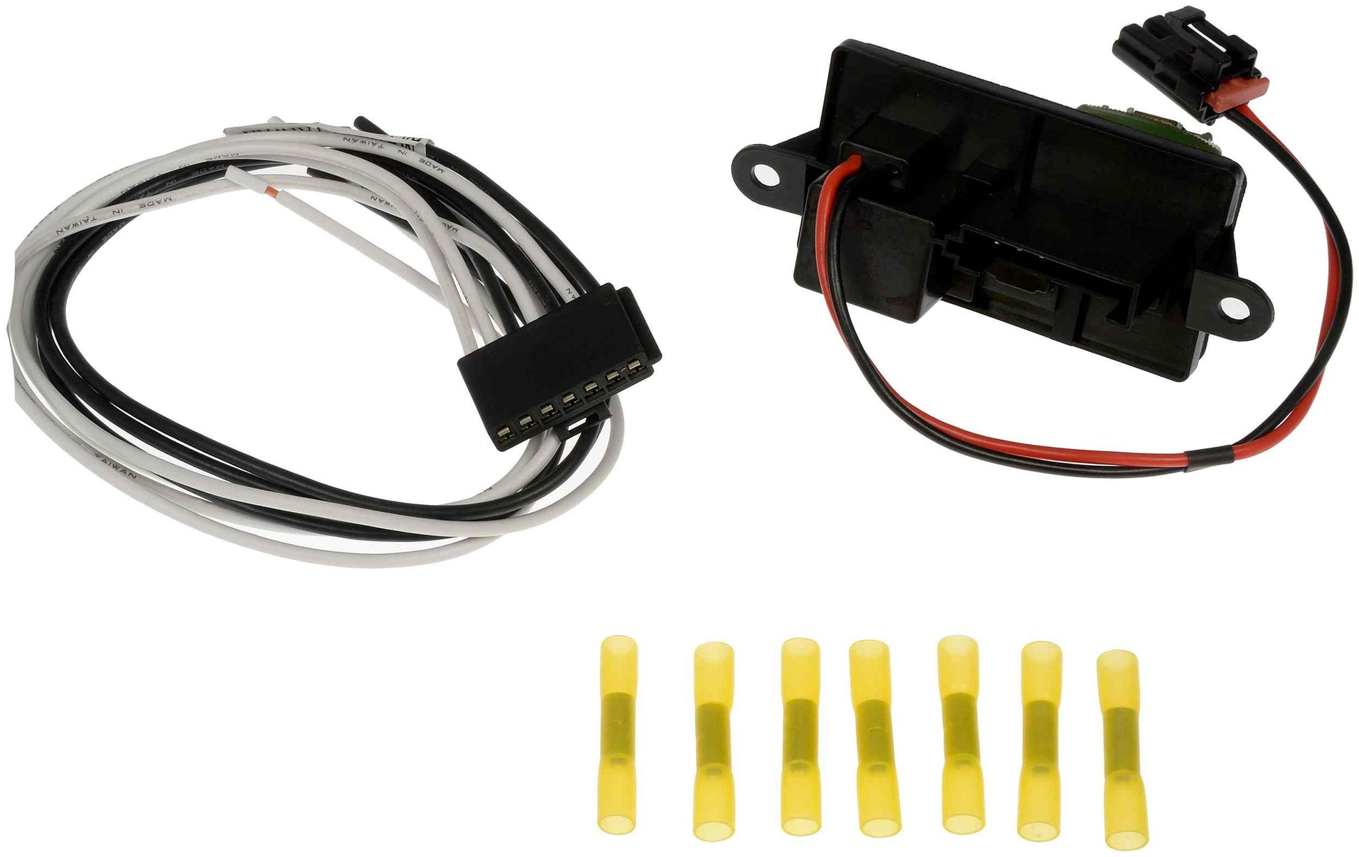 Angle View of Front HVAC Blower Motor Resistor Kit DORMAN 973-409